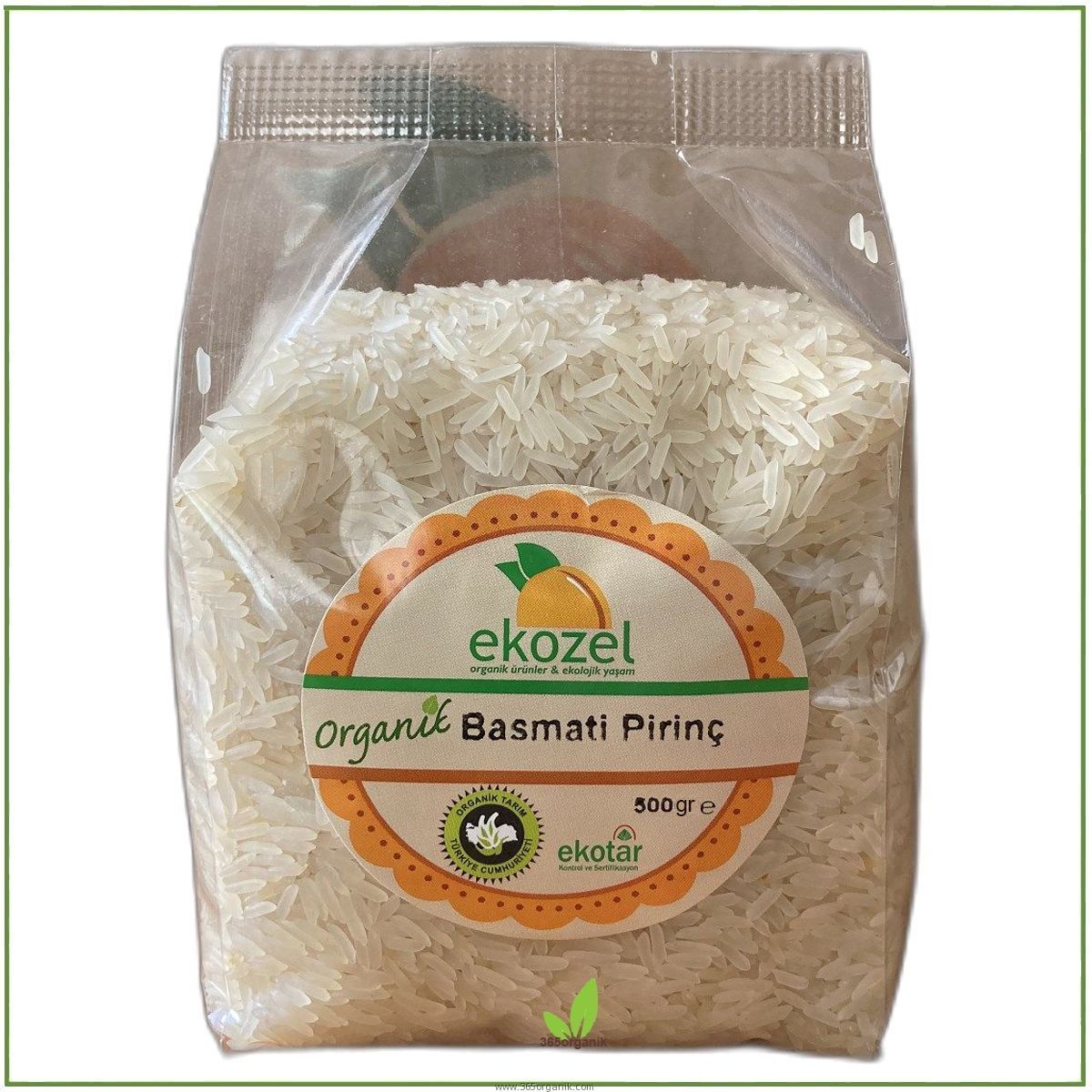 Ekozel Organik Basmati Pirinç 500 Gr | Ekozel | Organik Bakliyatlar | 