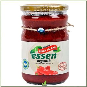 Essen Organik Biber Salçası (Tuzsuz) 660 cc