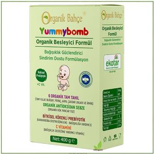 Organik Bahçe Yummybomb Organik Besleyici Formül 6 Tahıllı 400 Gr